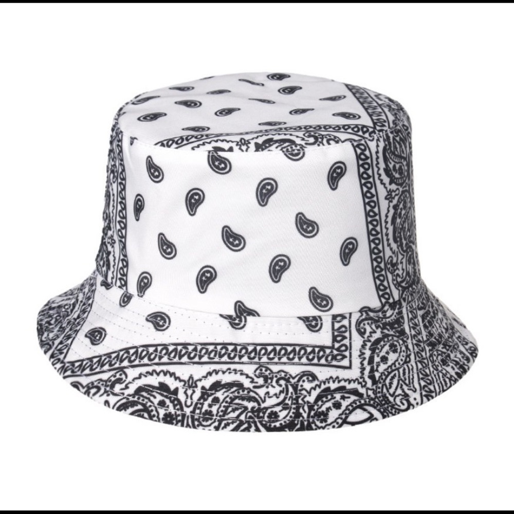 Bandana bucket hat